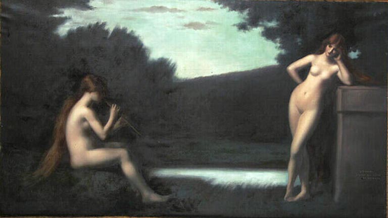 Jean-Jacques Henner Nus feminins